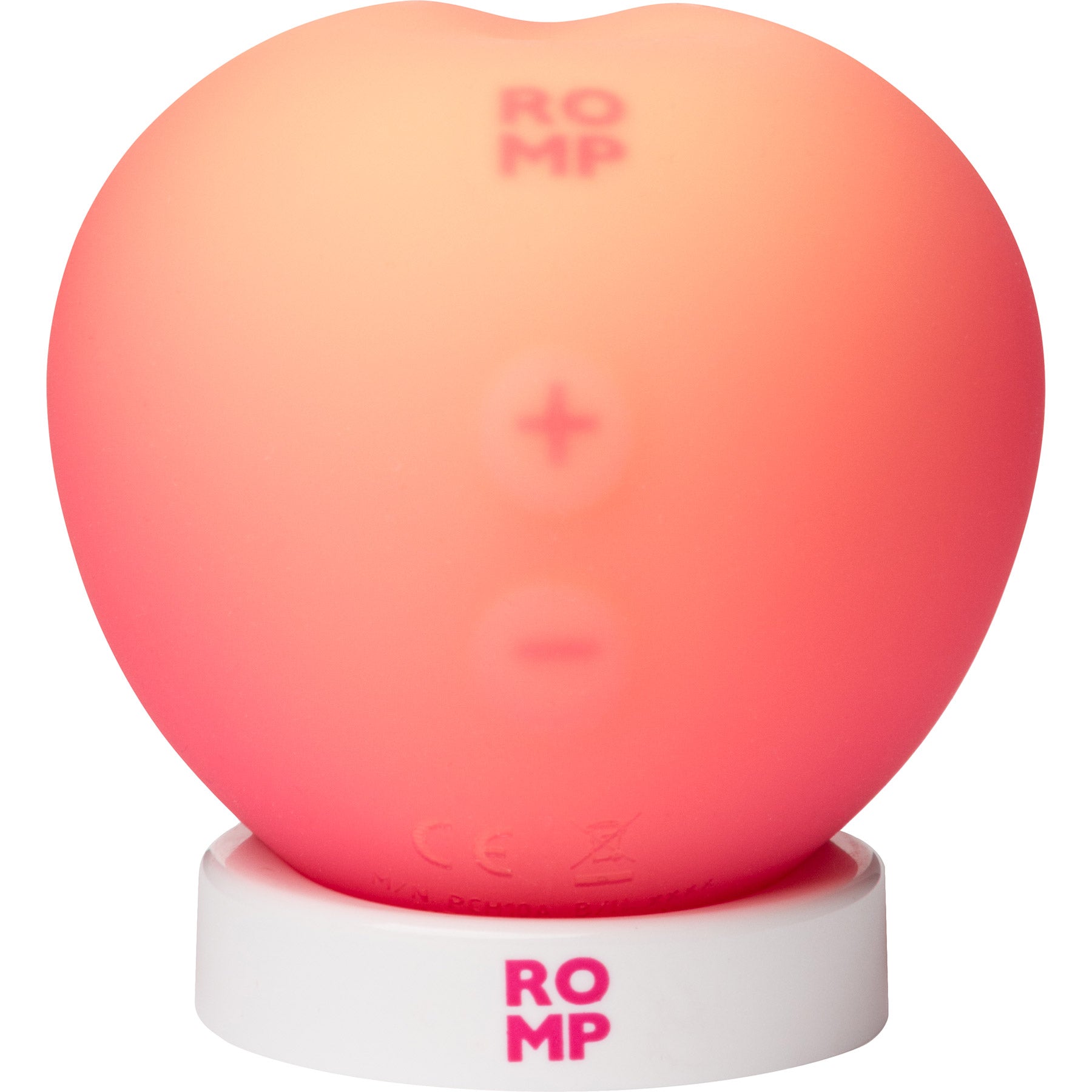 ROMP Pink Peach Pleasure Air Silicone Clitoral Massaging Stimulator