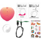 ROMP Pink Peach Pleasure Air Silicone Clitoral Massaging Stimulator