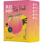ROMP Pink Peach Pleasure Air Silicone Clitoral Massaging Stimulator