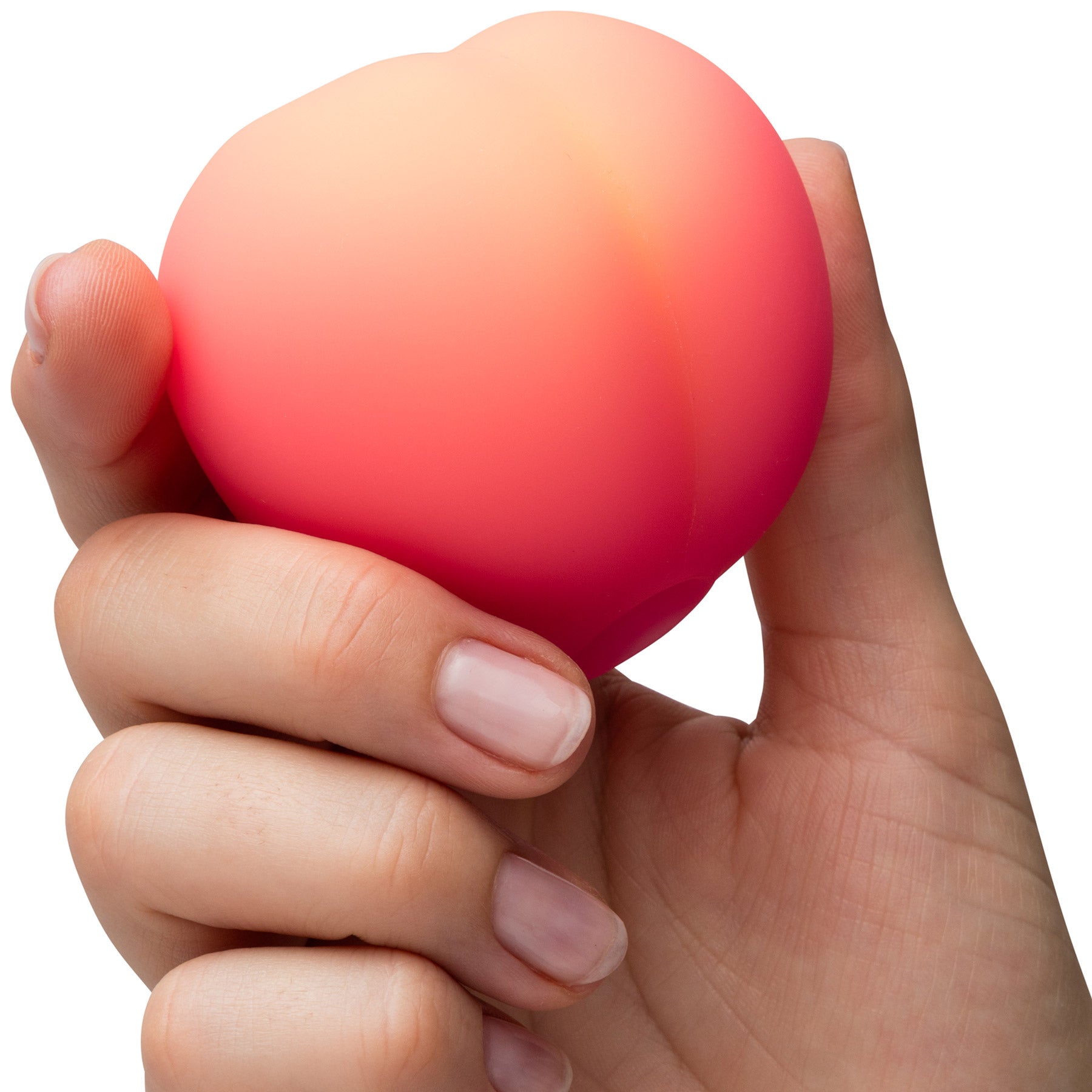 ROMP Pink Peach Pleasure Air Silicone Clitoral Massaging Stimulator