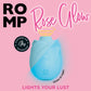 ROMP Rose Glow Pleasure Air Silicone Clitoral Massaging Stimulator