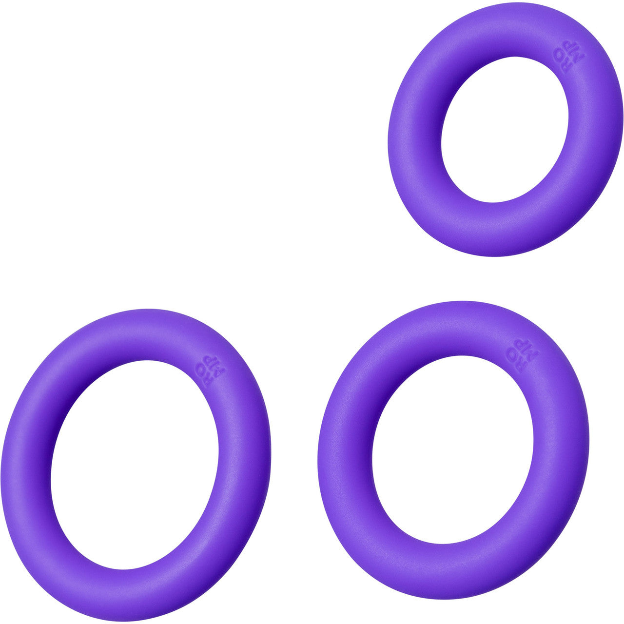 ROMP Remix Trio 3-Piece Silicone Cock Ring Set