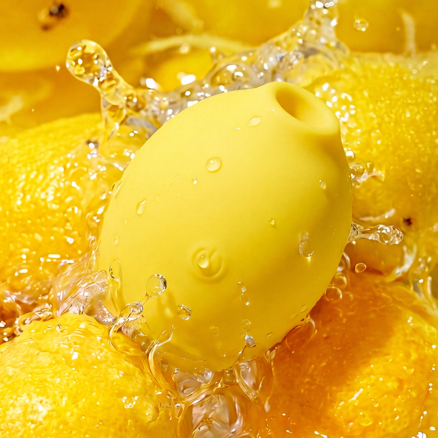 ROMP Lemon Crush Pleasure Air Silicone Clitoral Stimulator