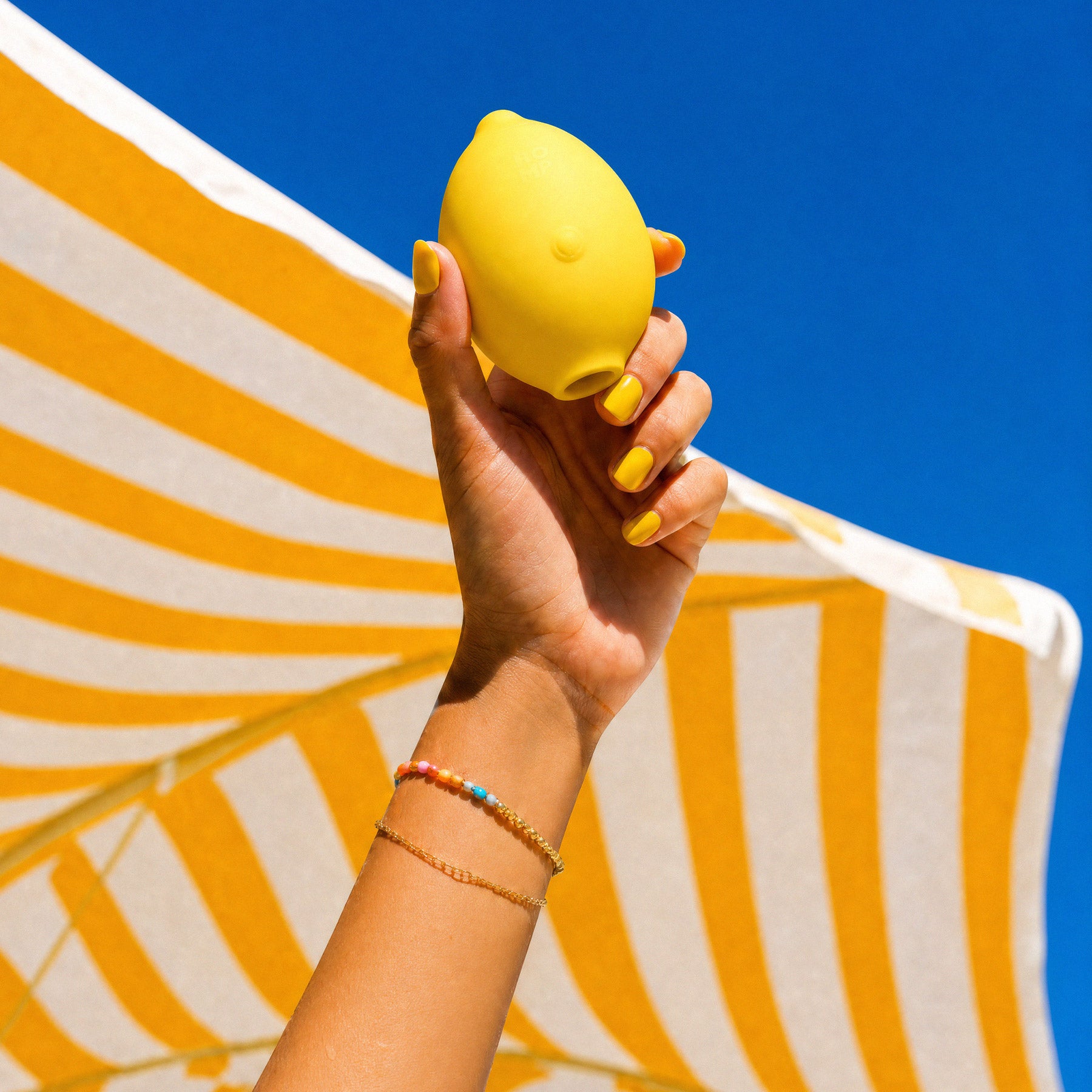 ROMP Lemon Crush Pleasure Air Silicone Clitoral Stimulator