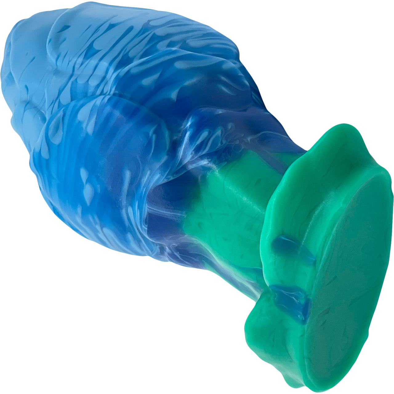 Rose Bud Large Silicone Vaginal Plug By Silc Arts - Sapphire