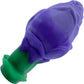 Rose Bud Medium Silicone Vaginal Plug By Silc Arts - Amethyst