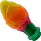 Rose Bud Small Silicone Vaginal Plug By Silc Arts - Amber