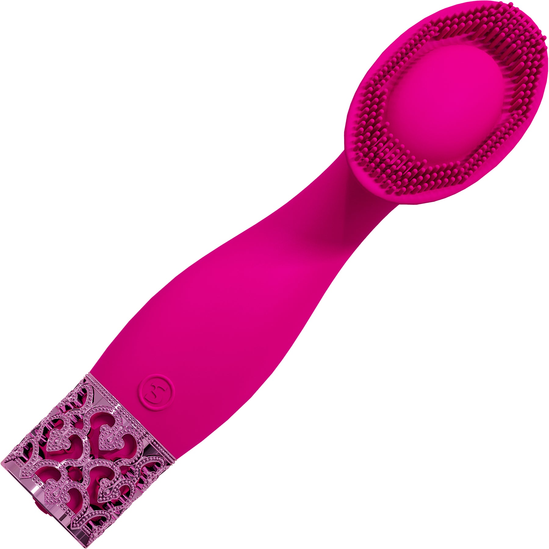 Royal Gems Duchess 10 Speed Silicone Rechargeable Vibrator - Pink