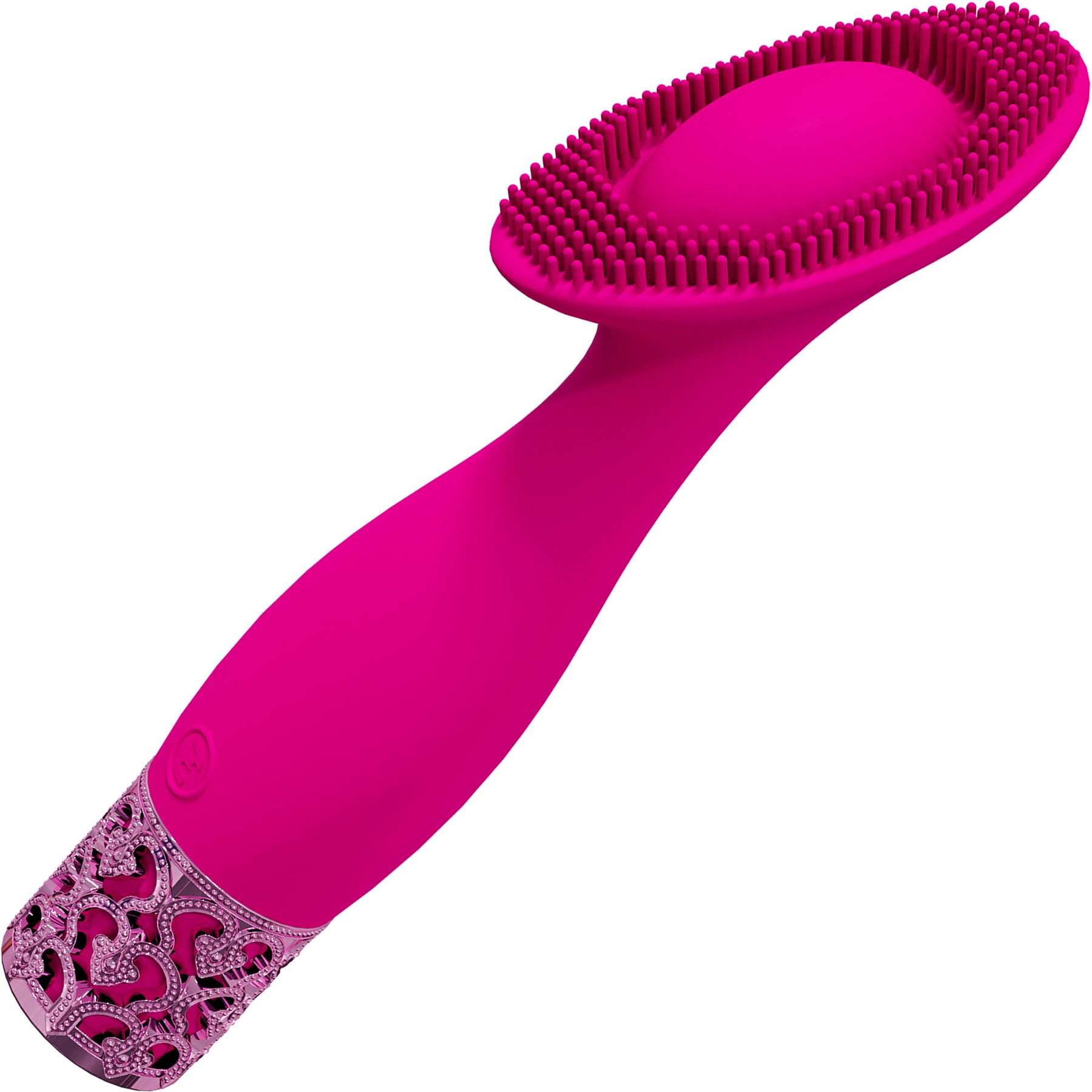 Royal Gems Duchess 10 Speed Silicone Rechargeable Vibrator - Pink