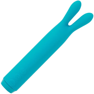 Je Joue Rabbit Bullet Waterproof Rechargeable Silicone Mini Vibrator - Teal