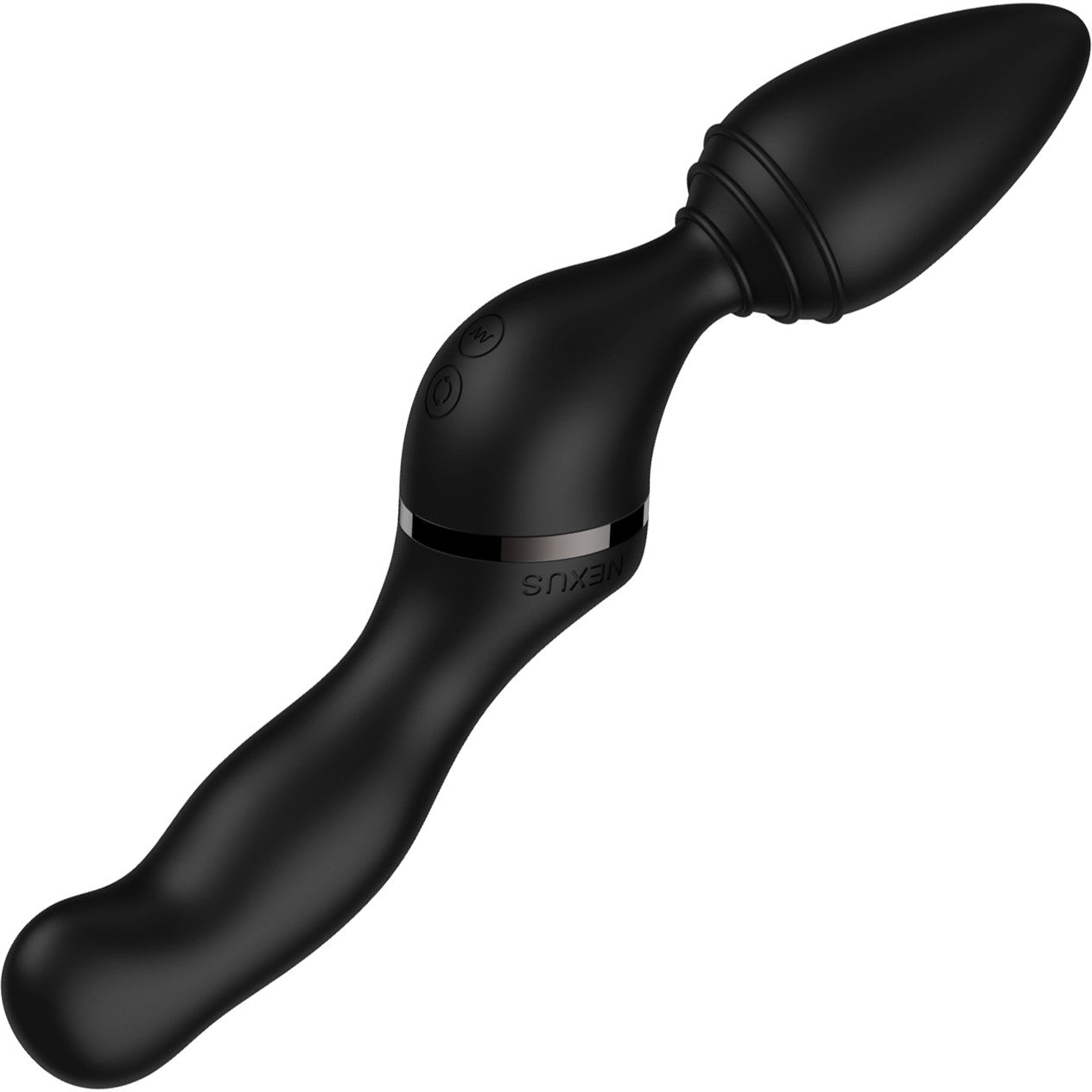 Nexus Revo Twist Dual Use Silicone Vibrating Anal Plug & Rotating Prostate Massager With Remote