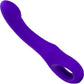 Rhapsody Tapping Vibe Rechargeable Waterproof Silicone G-Spot Vibrator By Nu Sensuelle - Deep Purple