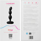 Lovense Ridge App Enabled Silicone Waterproof Rechargeable Vibrating & Rotating Anal Beads