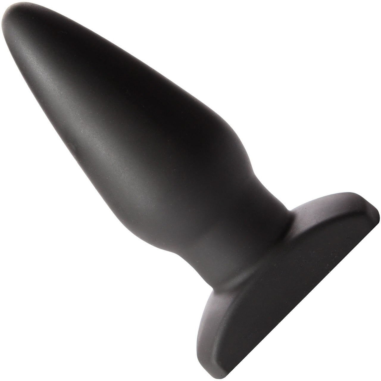 Ringo Silicone Butt Plug By Tantus - Onyx