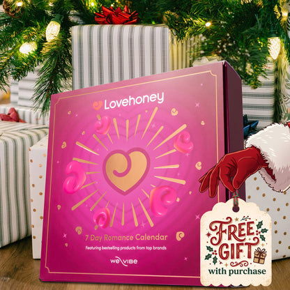 Romance 7-Day Advent Calendar By Lovehoney With We-Vibe Moxie+ - Gift With Purchase
