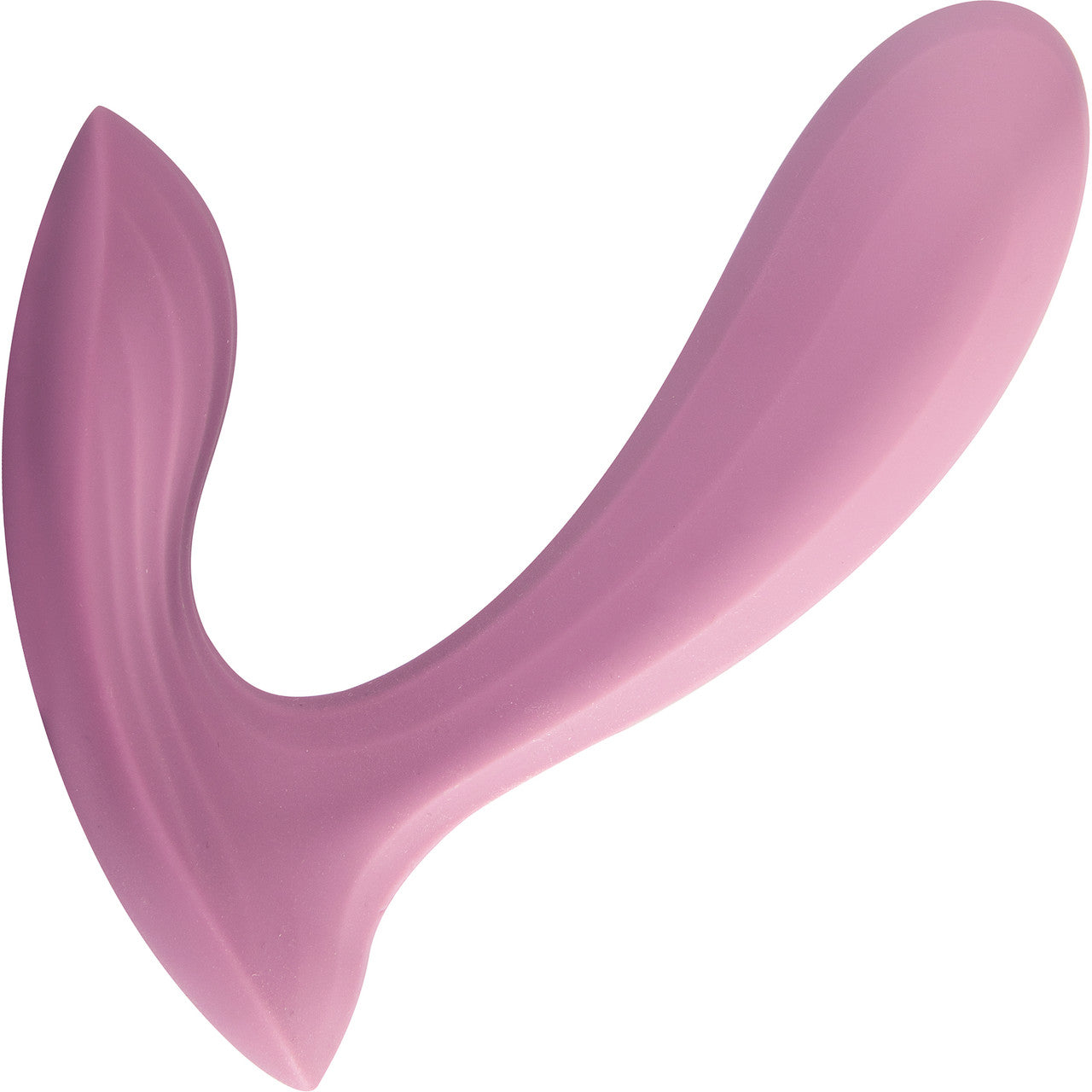 SVAKOM ERICA Wearable App Controlled Silicone Dual Stimulation Vibrator - Romantic Rose Pink