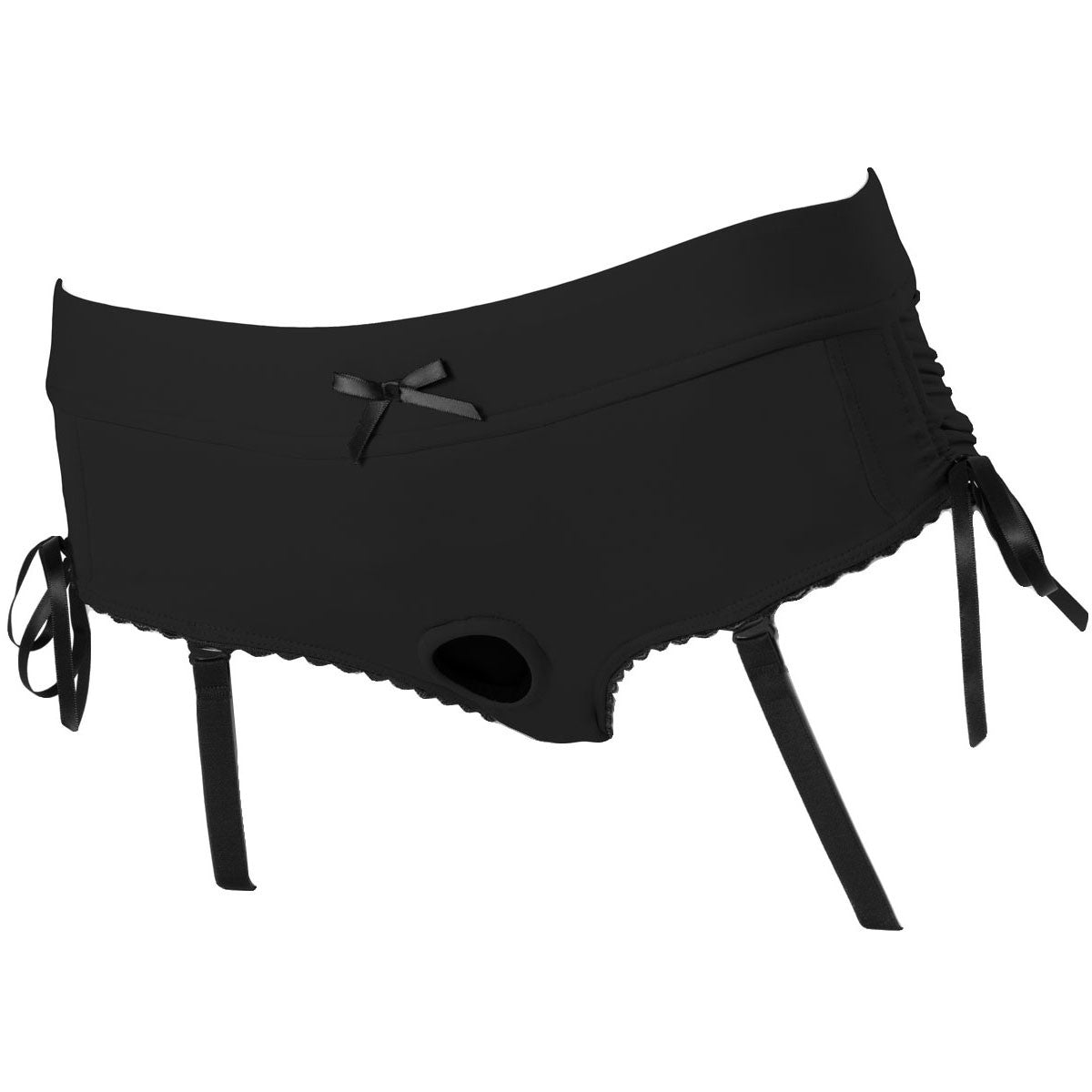 SpareParts Sasha Lingerie Harness - Midnight Black