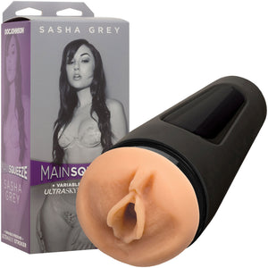 Main Squeeze Sasha Grey Penis Masturbator by Doc Johnson