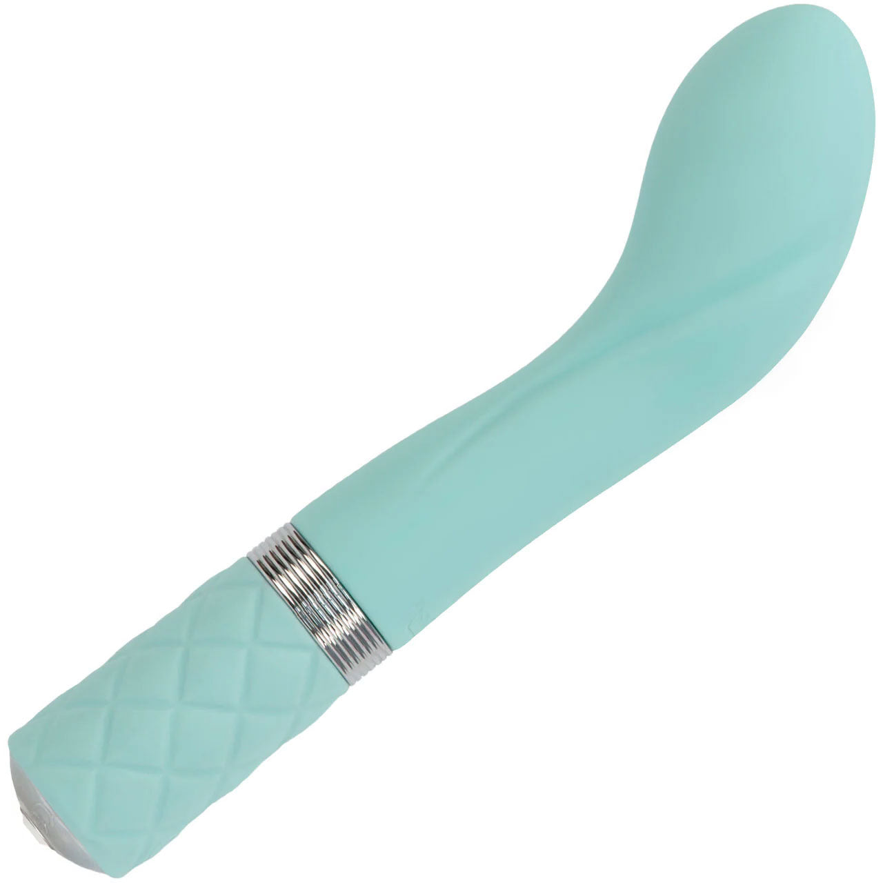 Pillow Talk Sassy Silicone Waterproof Rechargeable G-Spot Vibrator - Teal
