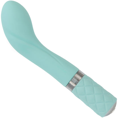 Pillow Talk Sassy Silicone Waterproof Rechargeable G-Spot Vibrator - Teal