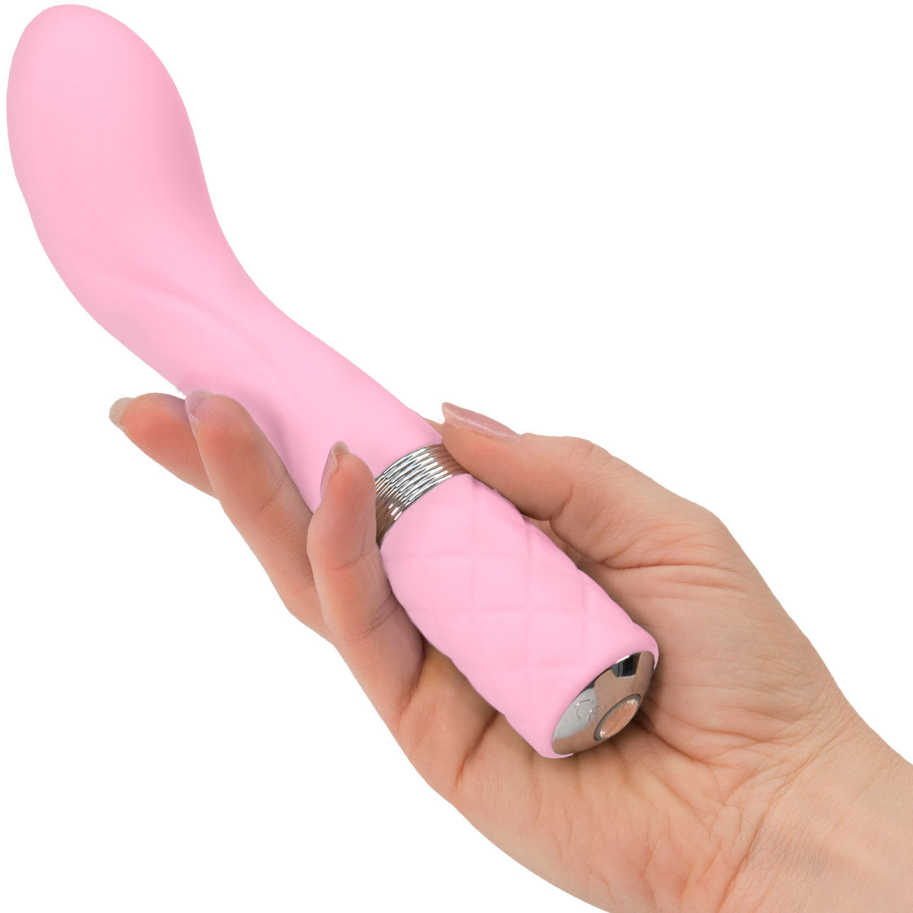 Pillow Talk Sassy Silicone Waterproof Rechargeable G-Spot Vibrator - Pink