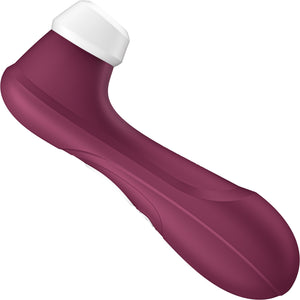 Satisfyer Pro 2 Generation 3 Pressure Wave Rechargeable Waterproof Stimulator - Wine