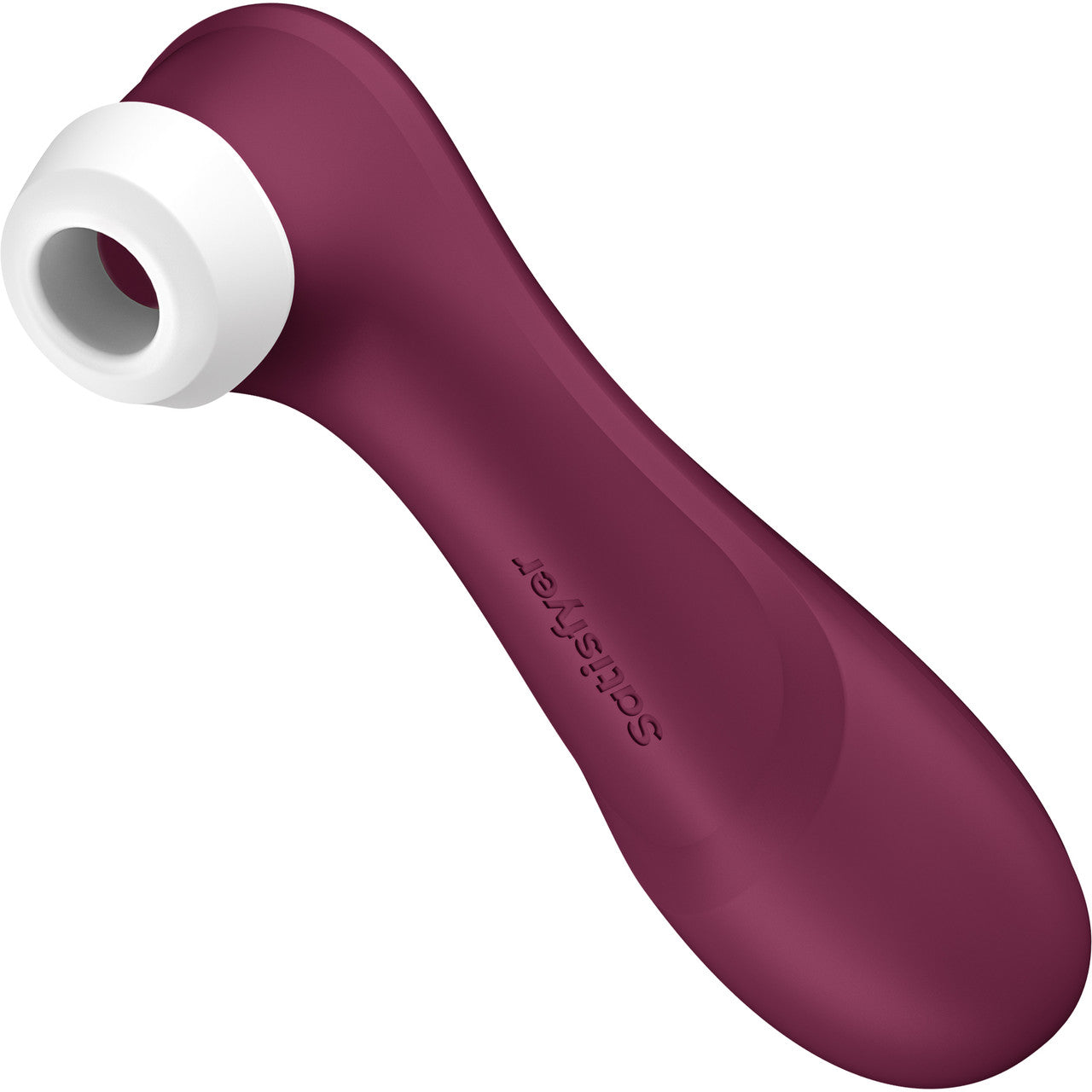 Satisfyer Pro 2 Generation 3 App Enabled Pressure Wave Rechargeable Waterproof Stimulator - Wine