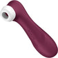 Satisfyer Pro 2 Generation 3 Pressure Wave Rechargeable Waterproof Stimulator - Wine