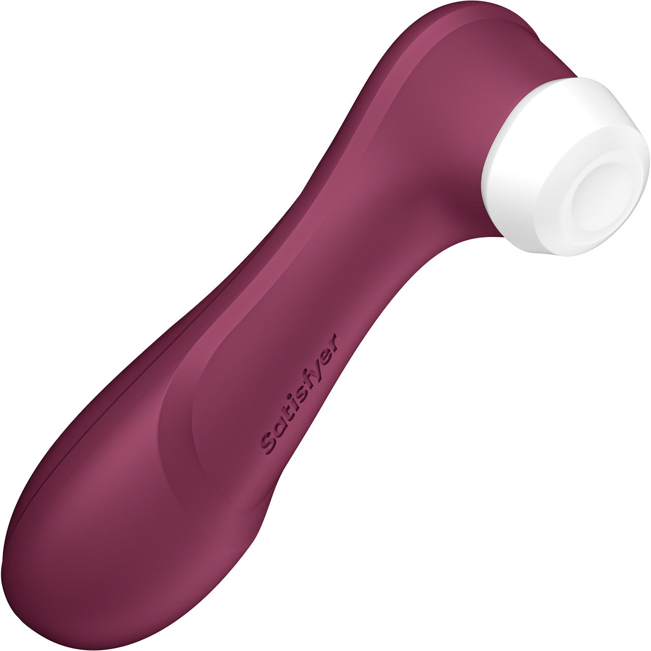 Satisfyer Pro 2 Generation 3 App Enabled Pressure Wave Rechargeable Waterproof Stimulator - Wine