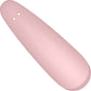 Satisfyer Curvy 2+ Pressure Wave Waterproof Rechargeable Clitoral Stimulator - Pink
