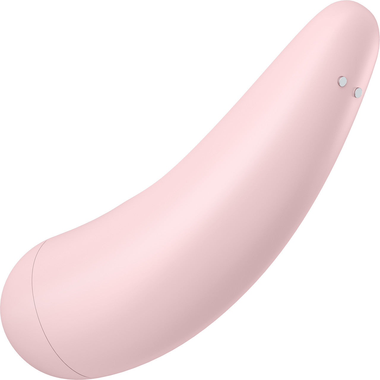 Satisfyer Curvy 2+ Pressure Wave Waterproof Rechargeable Clitoral Stimulator - Pink