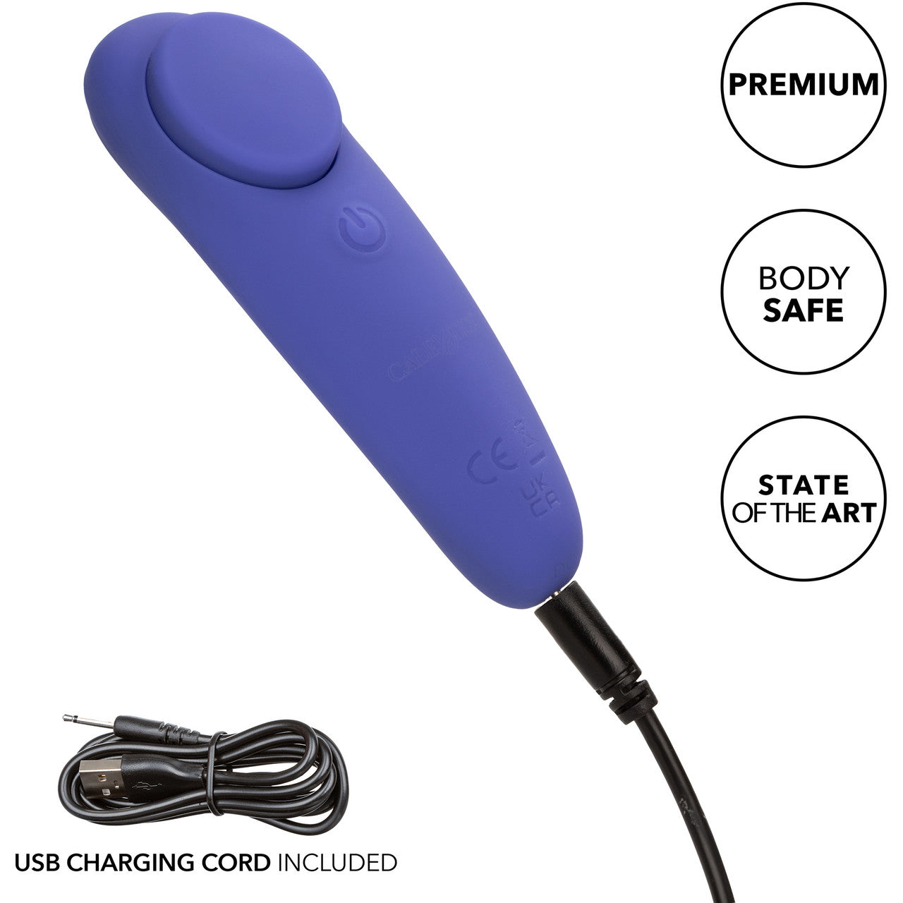 Connect Panty Teaser Rechargeable Waterproof Silicone App Enabled Magnetic Panty Vibrator By CalExotics