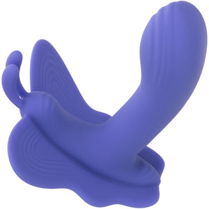 Connect Venus Butterfly Rechargeable Silicone App Enabled Dual Stimulation Vibrator By CalExotics