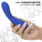 Connect® Warming Silicone App Enabled Vibrating Wand By CalExotics