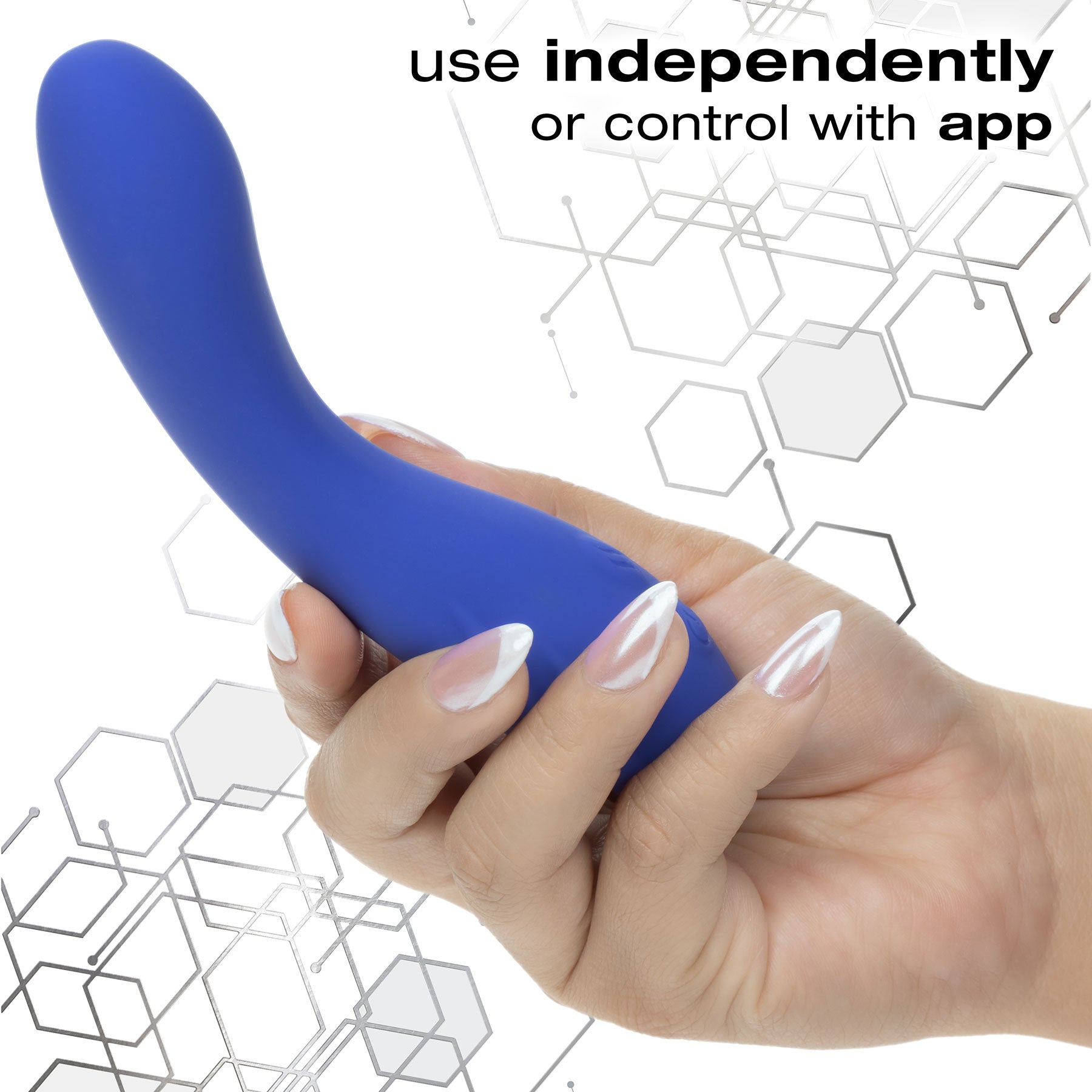 Connect® Warming Silicone App Enabled Vibrating Wand By CalExotics