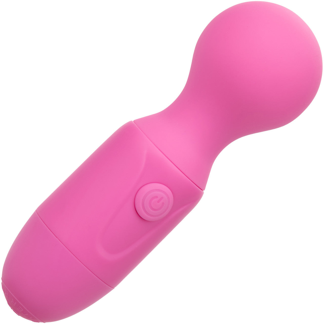 First Time Rechargeable Massager Waterproof Silicone Mini Wand Vibrator By CalExotics - Pink