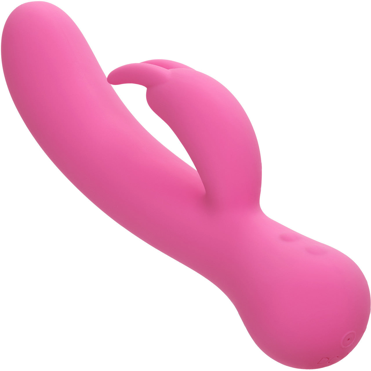 First Time Rechargeable Bunny Waterproof Silicone Dual Stimulation Vibrator By CalExotics - Pink