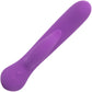 First Time Rechargeable Pleaser Waterproof Silicone Dual Stimulation Vibrator By CalExotics - Purple