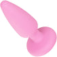 First Time Crystal Booty Silicone Anal Trainer Kit With Three Jeweled Plugs by CalExotics - Pink