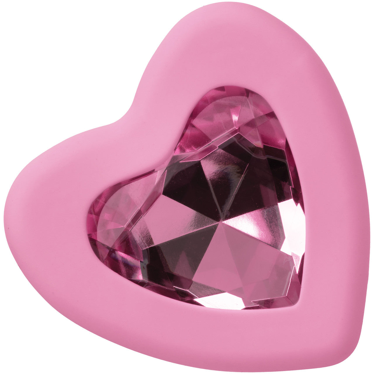 First Time Crystal Booty Duo Silicone Anal Plug 2 Piece Set By CalExotics - Pink