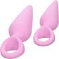 First Time® Booty Probe Duo Silicone Anal Plug 2 Piece Set