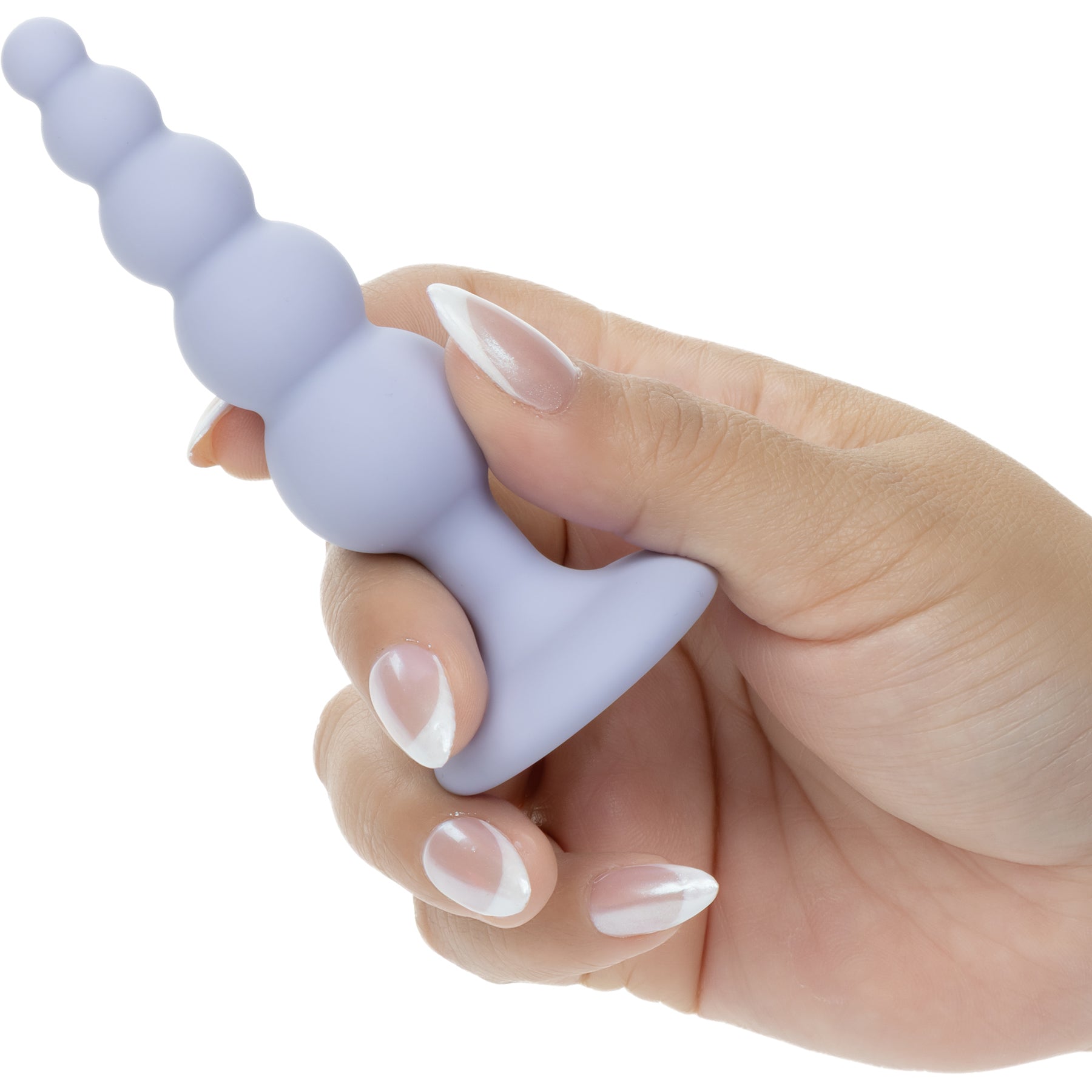 First Time® Crystal Beaded Duo Silicone Anal Probe 2 Piece Set