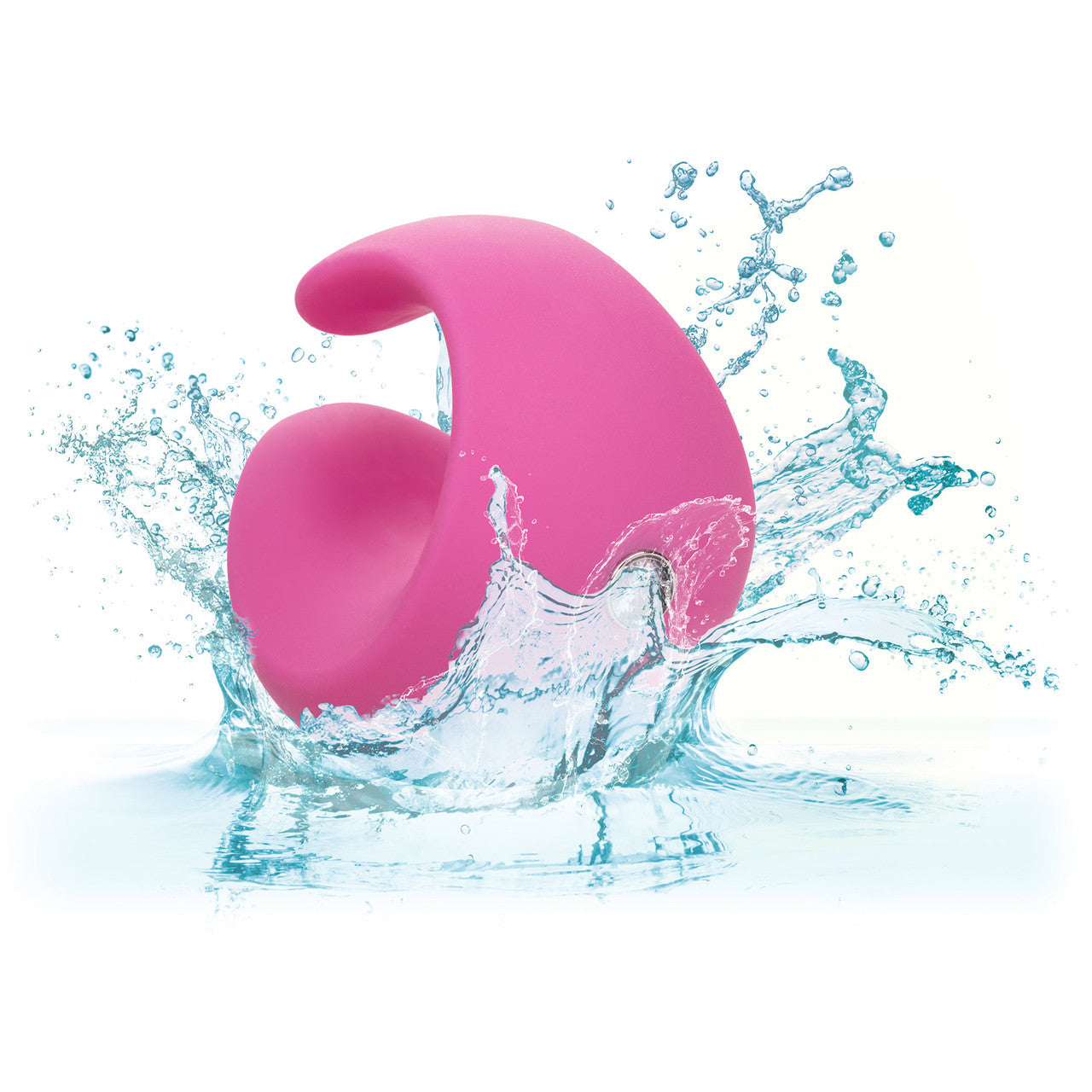 LuvMor O's Rechargeable Silicone Waterproof Clitoral Finger Vibrator By CalExotics