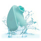 Ovation Rave Rechargeable Silicone Waterproof Flickering Clitoral Vibrator By CalExotics - Blue