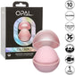 Opal Smooth Massager Rechargeable Waterproof Silicone Vibrator By CalExotics - Pink