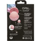 Opal Smooth Massager Rechargeable Waterproof Silicone Vibrator By CalExotics - Pink