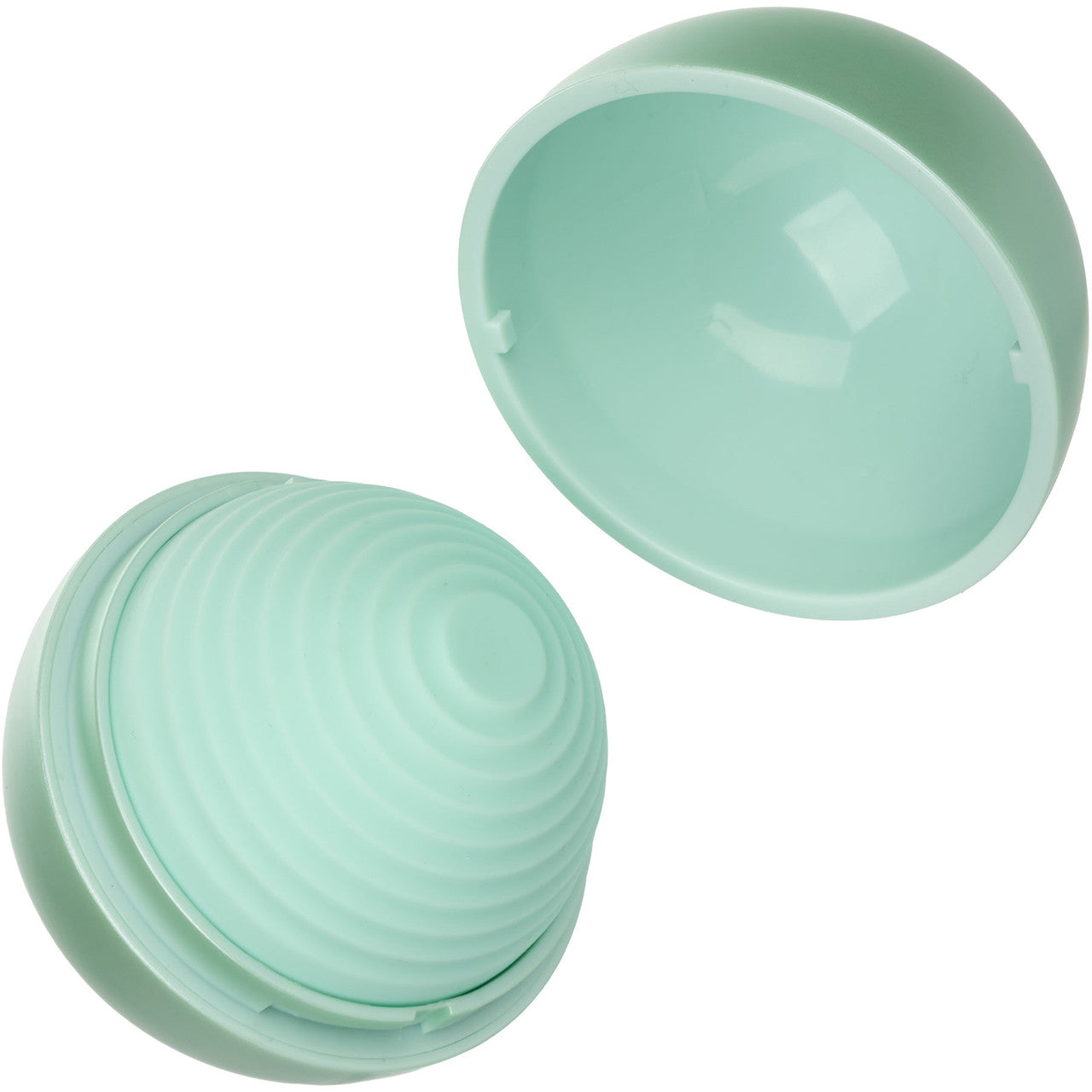 Opal Ripple Massager Rechargeable Waterproof Silicone Vibrator By CalExotics - Green