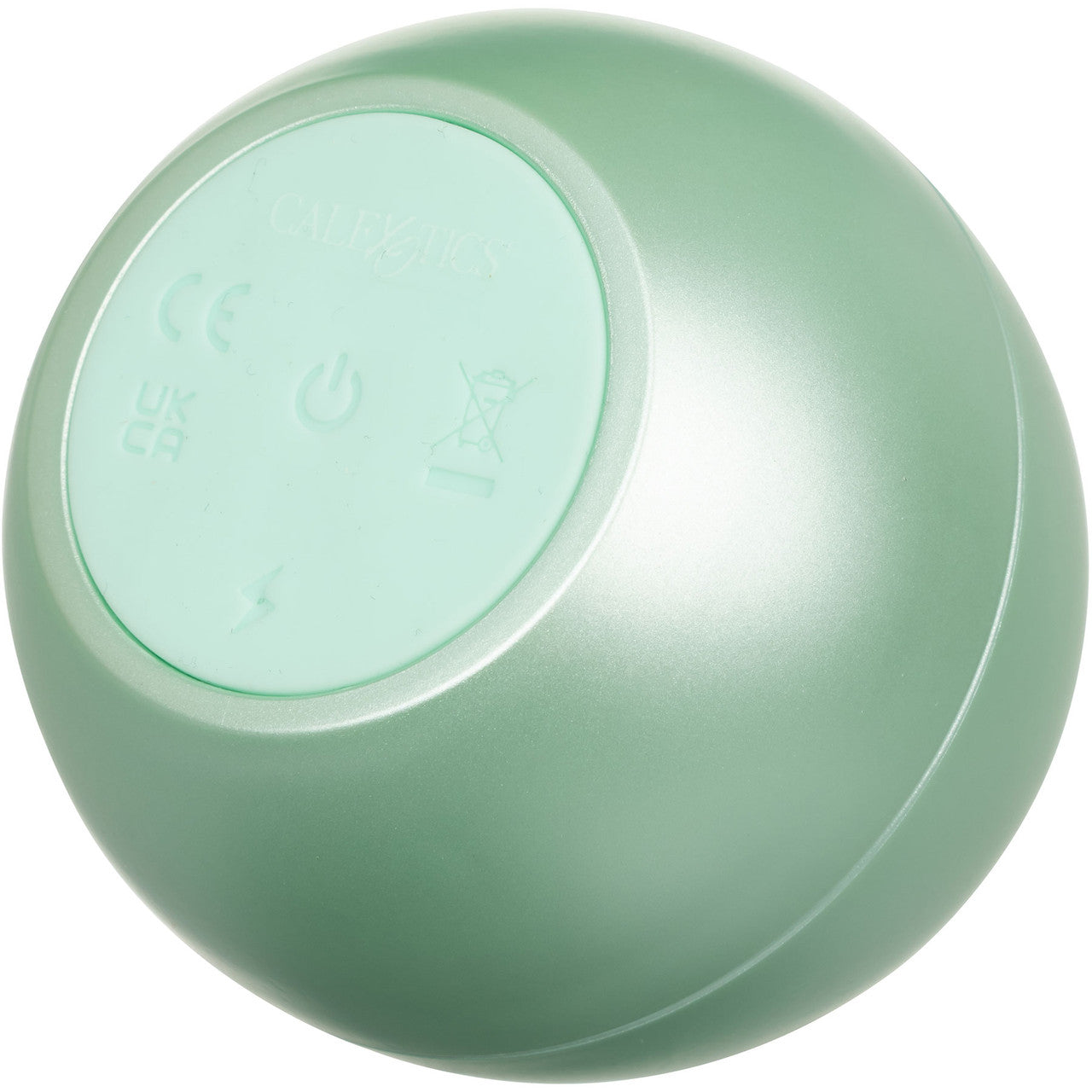 Opal Ripple Massager Rechargeable Waterproof Silicone Vibrator By CalExotics - Green