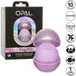 Opal Tickler Massager Rechargeable Waterproof Silicone Vibrator By CalExotics - Purple