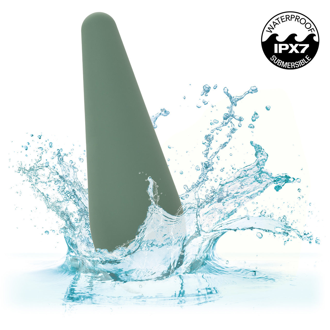 Mod Chic Rechargeable Waterproof Silicone Clitoral Stimulator By CalExotics - Green